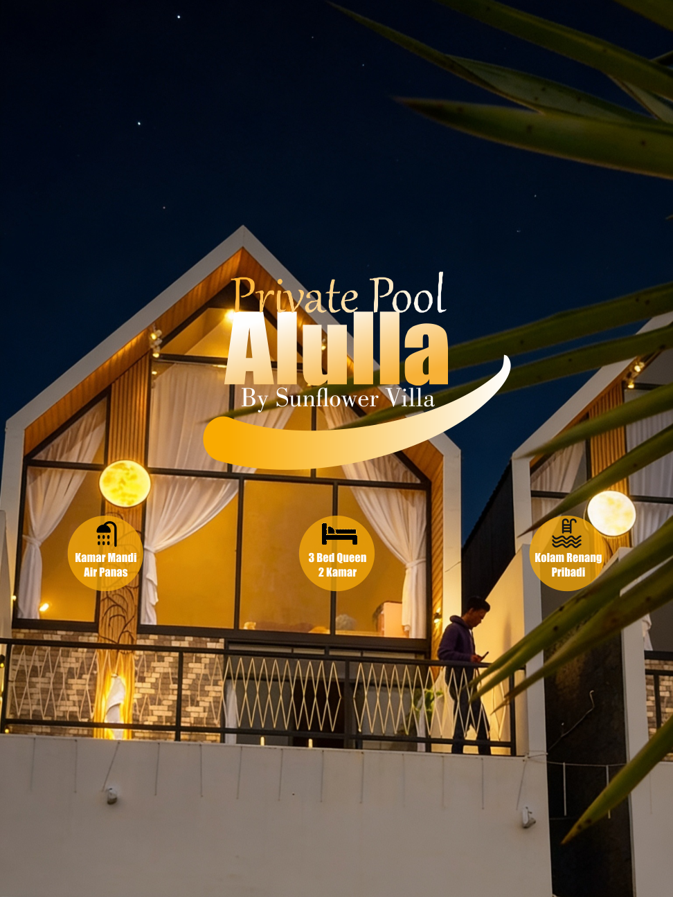 Alulla With Private Pool - Dieng Kulon